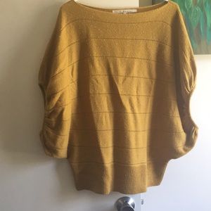 Crazy cool mustard sweater from Rachel Roy